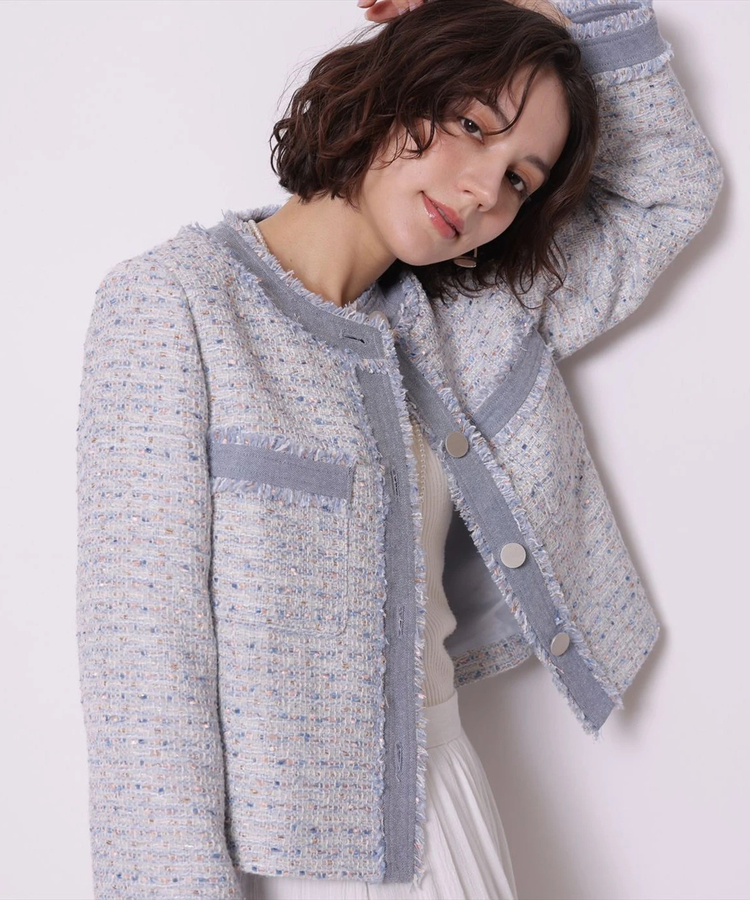 デニムドッキングツイードジャケット | ジャケット | Arpege story