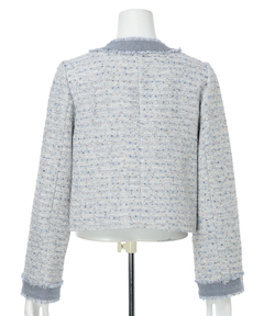 Arpege story(アルページュストーリー) |デニムドッキングツイードジャケット