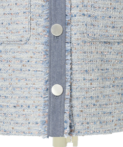 Arpege story(アルページュストーリー) |デニムドッキングツイードジャケット