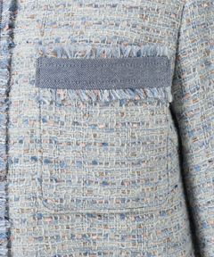 Arpege story(アルページュストーリー) |デニムドッキングツイードジャケット