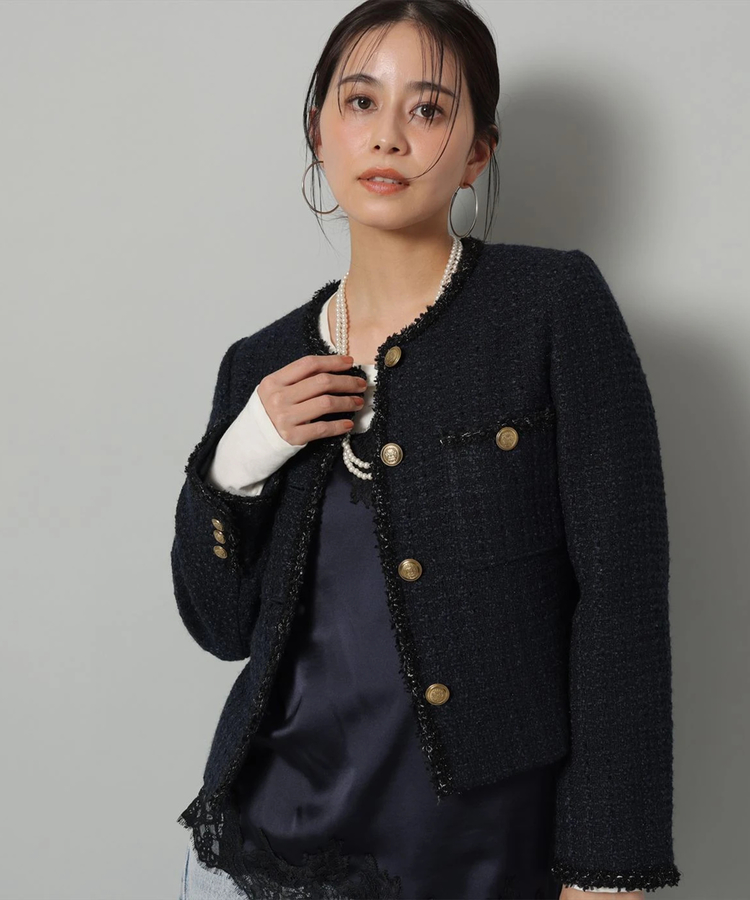 アルページュストーリー　タグ付き　ノーカラージャケット ノーカラージャケット | ジャケット | Arpege story（アルページュ