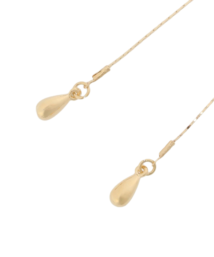 ARPEGE/アルページュ、ネックレストップ、ハート、オレンジゴールド