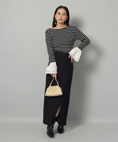 Arpege story(アルページュストーリー) |ハイウエストデニムタイトスカート