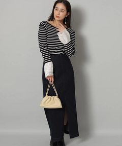 Arpege story(アルページュストーリー) |ハイウエストデニムタイトスカート