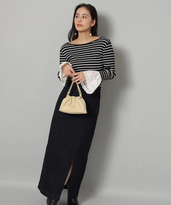 Arpege story(アルページュストーリー) |ハイウエストデニムタイトスカート