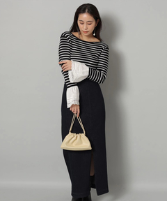 Arpege story(アルページュストーリー) |ハイウエストデニムタイトスカート