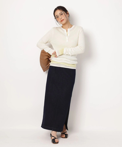 Arpege story(アルページュストーリー) |ハイウエストデニムタイトスカート