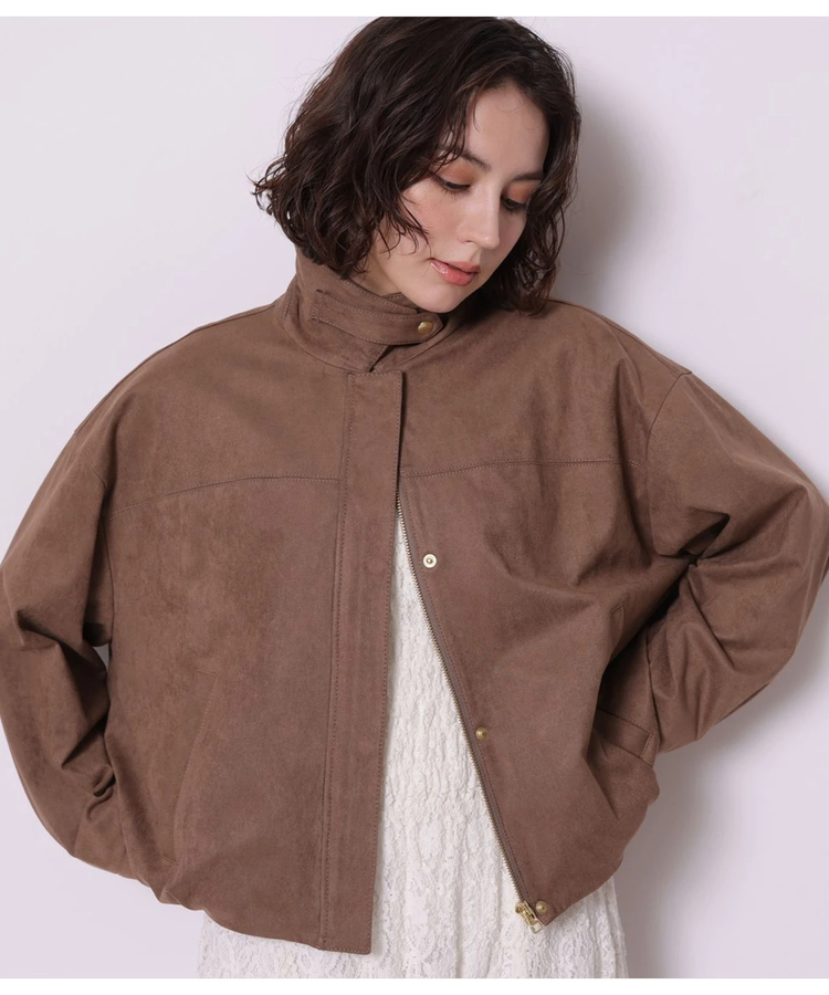 スエードブルゾン | ブルゾン | Arpege story（アルページュストーリー