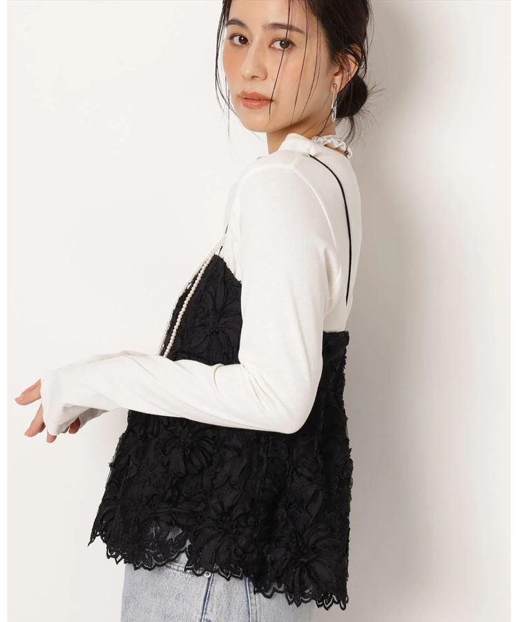 フラワーレースキャミ | キャミソール・ベアトップ・タンクトップ