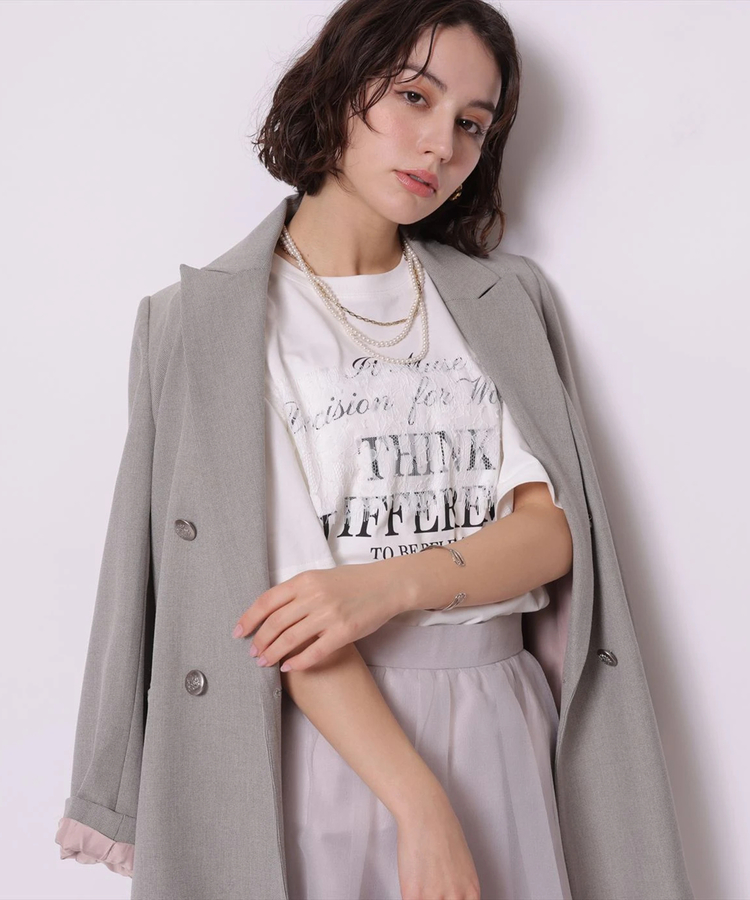 Wボタンテーラードジャケット | ジャケット | Arpege story