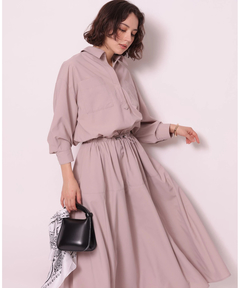 Arpege story(アルページュストーリー) |ドロストシャツワンピース