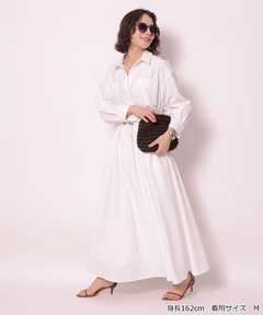 Arpege story(アルページュストーリー) |ドロストシャツワンピース