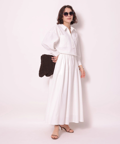 Arpege story(アルページュストーリー) |ドロストシャツワンピース