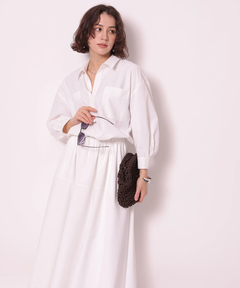 Arpege story(アルページュストーリー) |ドロストシャツワンピース