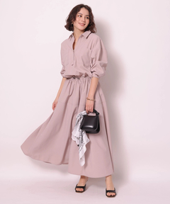 Arpege story(アルページュストーリー) |ドロストシャツワンピース