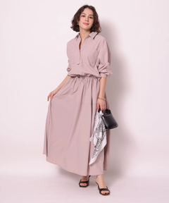 Arpege story(アルページュストーリー) |ドロストシャツワンピース