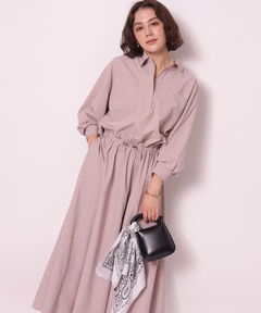 Arpege story(アルページュストーリー) |ドロストシャツワンピース