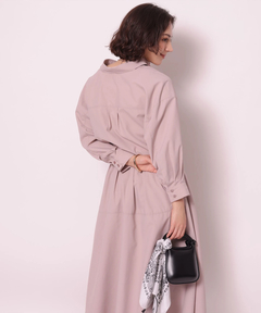 Arpege story(アルページュストーリー) |ドロストシャツワンピース