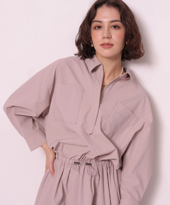 Arpege story(アルページュストーリー) |ドロストシャツワンピース