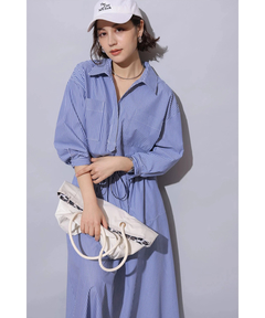 Arpege story(アルページュストーリー) |ドロストシャツワンピース