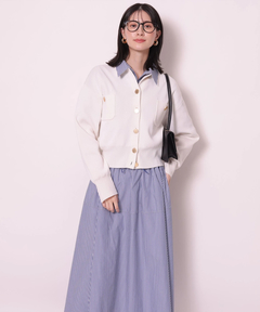 Arpege story(アルページュストーリー) |ドロストシャツワンピース