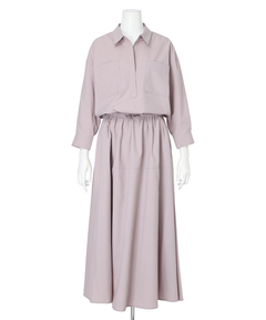 Arpege story(アルページュストーリー) |ドロストシャツワンピース