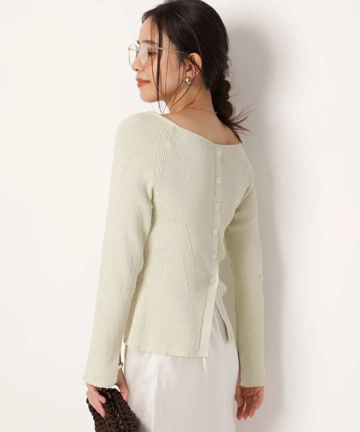 前後2WAYリブニット | ニット | Arpege story（アルページュストーリー