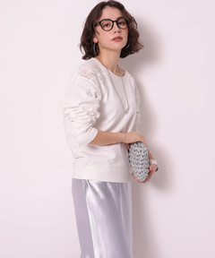 Arpege story(アルページュストーリー) |レースはぎスウェット