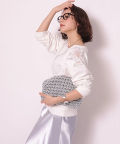 Arpege story(アルページュストーリー) |レースはぎスウェット