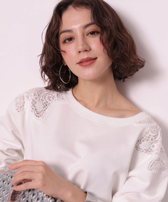 Arpege story(アルページュストーリー) |レースはぎスウェット