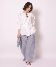 Arpege story(アルページュストーリー) |レースはぎスウェット