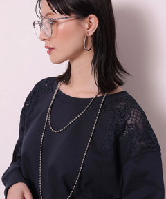 Arpege story(アルページュストーリー) |レースはぎスウェット