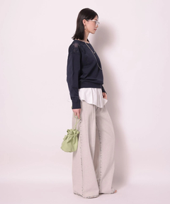 Arpege story(アルページュストーリー) |レースはぎスウェット