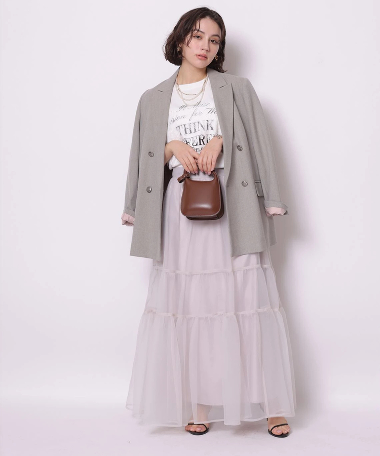 レース×プリントTシャツ | Tシャツ・カットソー | Arpege story