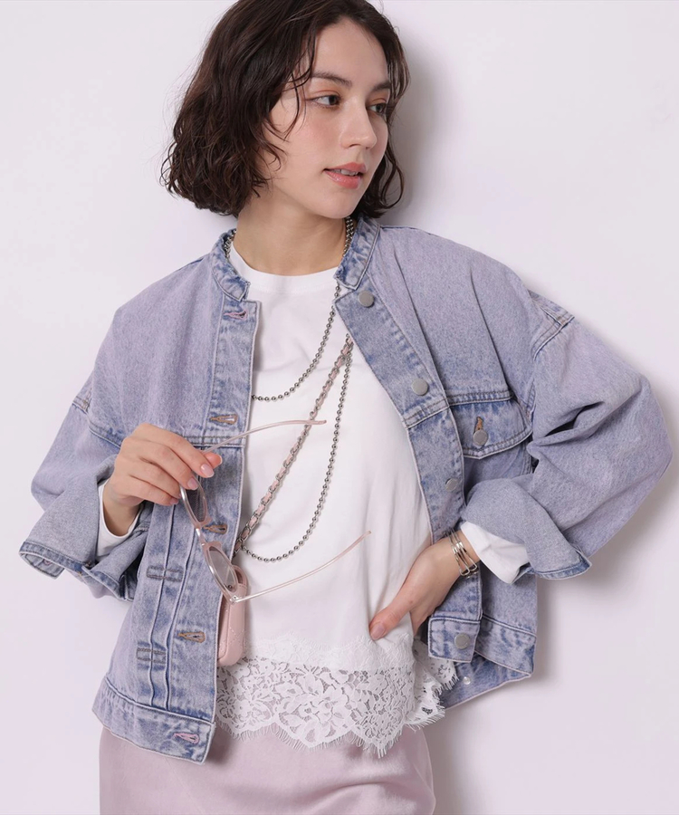 ノーカラーGジャン | ジャケット | Arpege story（アルページュ