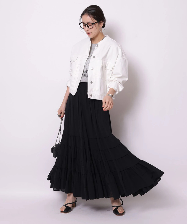 ノーカラーGジャン | ジャケット | Arpege story（アルページュ