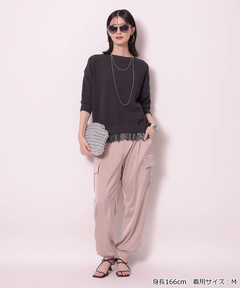 Arpege story(アルページュストーリー) |裾レースプルオーバー