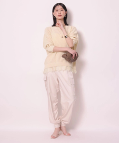 Arpege story(アルページュストーリー) |裾レースプルオーバー