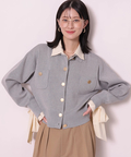 店舗限定》シャツドッキング衿付きカーデ | カーデ | Arpege story