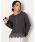 店舗限定》裾レースショートロンT | Tシャツ・カットソー | Arpege