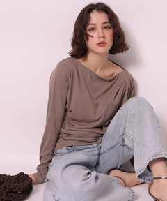 Arpege story(アルページュストーリー) |ドレープカットソー