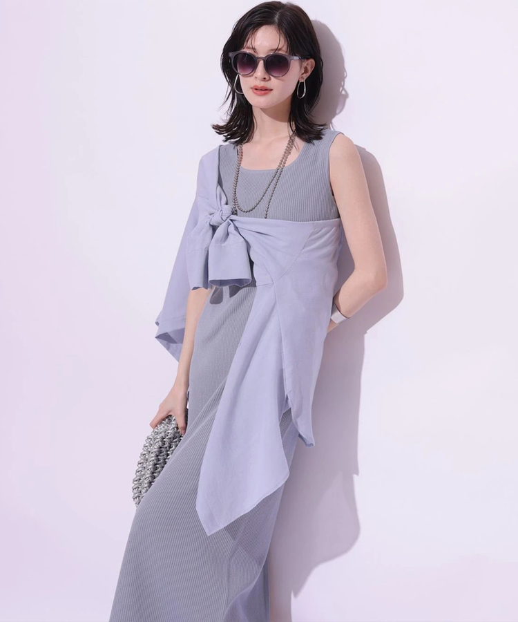 店舗限定》Iラインニットワンピース | ワンピース | Arpege story 店舗限定》Iラインニットワンピース | ワンピース | Arpege story
