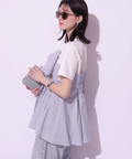 リボンペプラムドッキングカットソー | Tシャツ・カットソー | Arpege