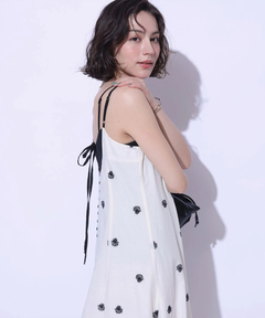 Arpege story(アルページュストーリー) |〈山崎怜奈さんコラボ〉刺繡キャミワンピース