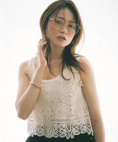 Arpege story(アルページュストーリー) |〈山崎怜奈さんコラボ〉2WAYクロシェキャミ