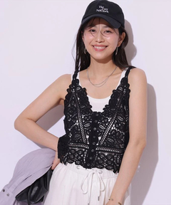 Arpege story(アルページュストーリー) |〈山崎怜奈さんコラボ〉2WAYクロシェキャミ