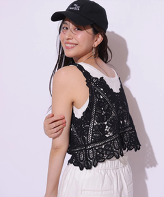 Arpege story(アルページュストーリー) |〈山崎怜奈さんコラボ〉2WAYクロシェキャミ