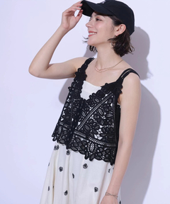 Arpege story(アルページュストーリー) |〈山崎怜奈さんコラボ〉2WAYクロシェキャミ