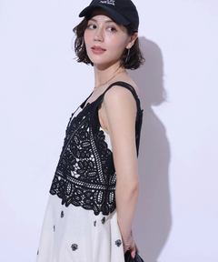 Arpege story(アルページュストーリー) |〈山崎怜奈さんコラボ〉2WAYクロシェキャミ