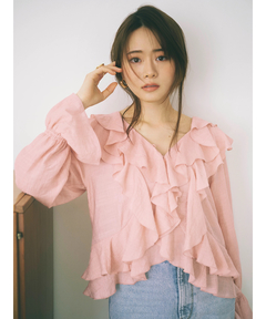 パールペプラムドッキングカットソー | Tシャツ・カットソー